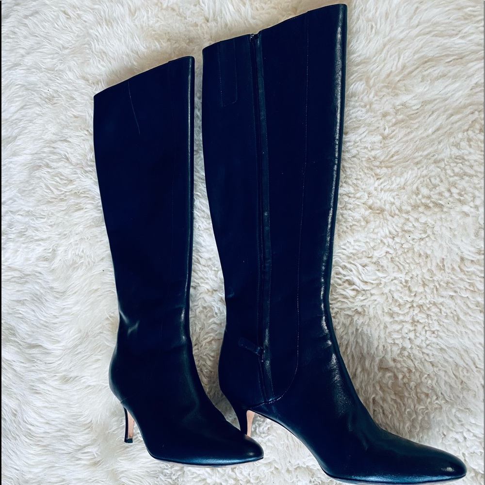 Navy Blue Cole Haan Knee high boots size 9